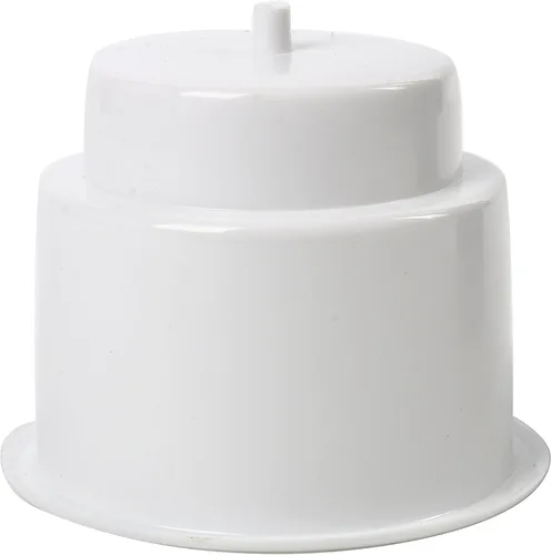 Miniatura 6 de Amarine Made 4pcs sostenedor de plástico marino para bebidas con inserto de drenaje, color blanco