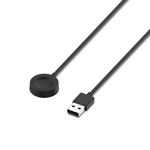 Miniatura 3 de RuenTech Cargador compatible con Fossil Gen 6, cargador magnético rápido, cable de carga de 3.3 pies para Fossil Gen 6 de 1.732 in/1.654 in (2 negro)