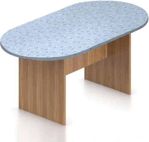 Mantel ovalado ajustable para mesa de patio, de poliéster elástico floral, bonito mantel con estampado romántico retro de flores de primavera, se