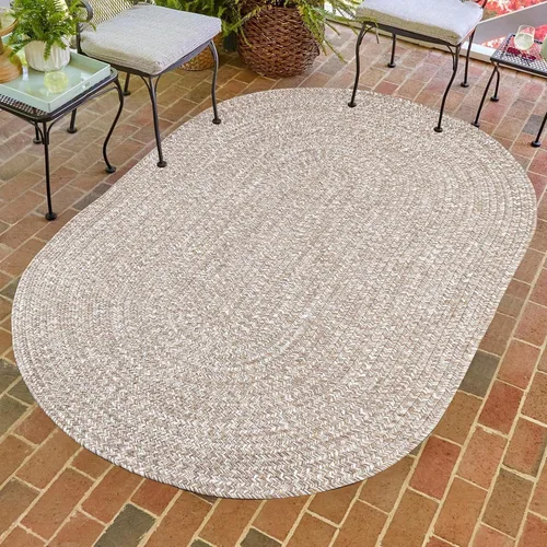 Miniatura 23 de Superior Alfombra de área grande para interiores y exteriores, reversible, trenzada, decoración del piso del hogar para sala de estar, cocina