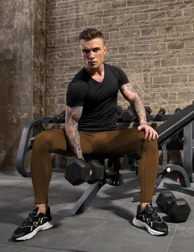 Miniatura 32 de SPVISE Pantalones de compresión para hombre, leggings para deportes, gimnasio, mallas atléticas frescas y secas, capa base para correr, fútbol