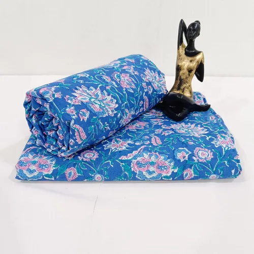 Miniatura 5 de Trade Star Tela de tintes naturales para correr de 3 yardas, 100% tela de algodón suave, hecha a mano, tela de estampado floral para coser por