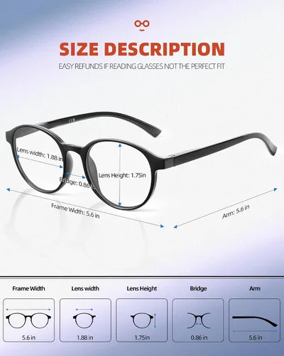 Miniatura 2 de JOLISU - Paquete de 5 lentes de lectura para mujeres, lentes de computadora con bloqueo de luz azul, bisagra de resorte