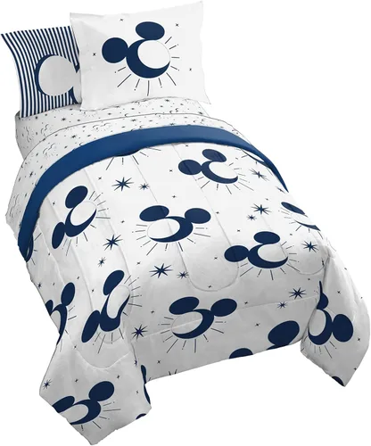 Miniatura 25 de Jay Franco Wednesday Addams - Juego de edredón tamaño individual, ropa de cama de 5 piezas, incluye juego de sábanas y fundas de almohada, ropa