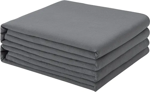 Miniatura 18 de FreshCulture Sábanas Planas King Solo Paquete de 2 - Sábanas Planas de Cama de Calidad Hotelera - Microfibra Cepillada - Ultra Suaves y Azul marino