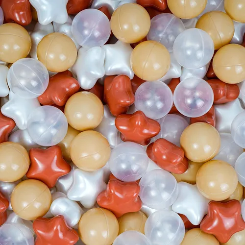 Miniatura 17 de Paquete de 100 pelotas para piscina de bolas - Bolas de plástico a prueba de aplastamiento y libres de BPA para carpa, casa de juegos, juguete