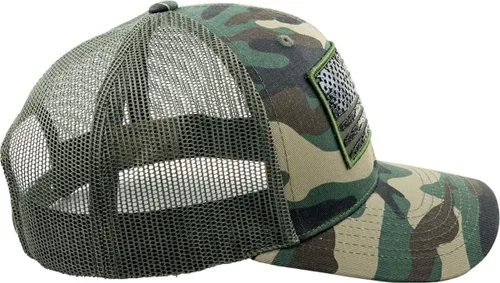 Miniatura 122 de KBETHOS Tactical Operator Collection USA Fishing Mesh Ballcap Flag Patch America Outdoors Trucker Baseball Cap