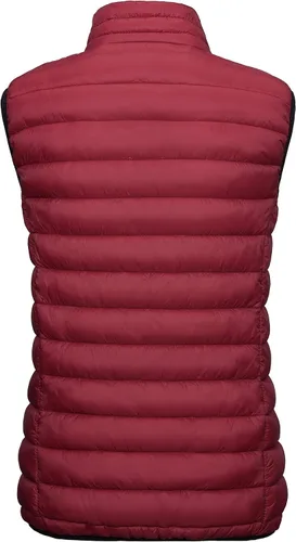 Miniatura 2 de Mapamyumco Chaleco acolchado ligero de invierno para mujer, chaquetas sin mangas plegables con aislamiento reciclado