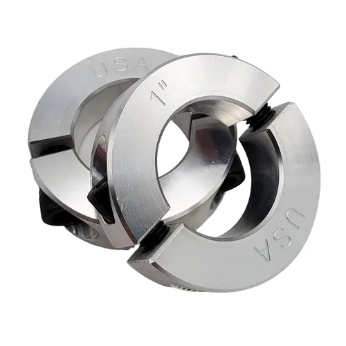 Miniatura 17 de Diámetro de orificio de 0.50 pulgadas - Abrazadera del collar de eje de dos piezas - Aluminio 2024 (paquete de 4)
