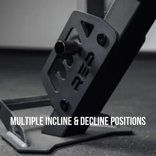 Miniatura 3 de REP Nighthawk, banco de pesas ajustable Banco de entrenamiento para gimnasio en casa, posiciones inclinada, declinada y plana Equipo de fitness
