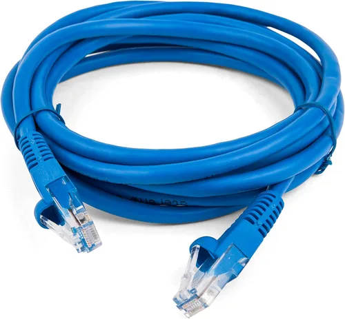 Miniatura 7 de Steren Cable de conexión UTP Cat5E moldeado negro de 3 pies (308-603BK)