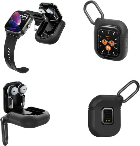 Miniatura 8 de Tuanzi D8Pro - Reloj inteligente TFT de 2.01 pulgadas con audífonos, reloj inteligente TWS, auriculares inalámbricos Bluetooth, monitor de salud