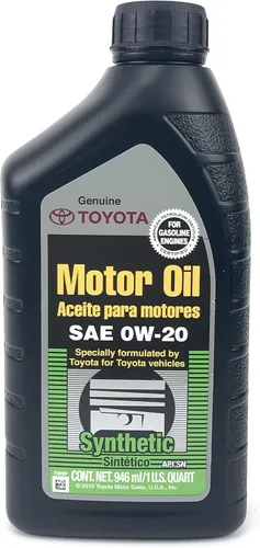 Miniatura 2 de Toyota Caja de 12 cuartos de aceite completamente sintético 0W-20