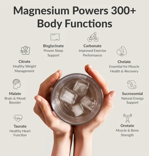 Miniatura 3 de BIOptimizers Magnesio Breakthrough Drink - 8 formas de magnesio, electrolitos, salud del sueño, estrés, recuperación muscular, apoyo cardíaco