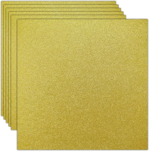 Miniatura 10 de Rramorrra - Papel de cartulina negra con purpurina de 12 x 12 pulgadas, 15 hojas de 12.35 oz/m²/130 libras, papel de construcción negro brillante
