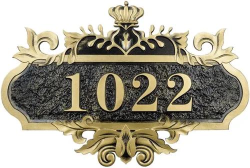Miniatura 16 de Letrero personalizado con número de dirección del hogar, placa personalizada para buzón, puerta de casa, puerta, habitación, placa acrílica