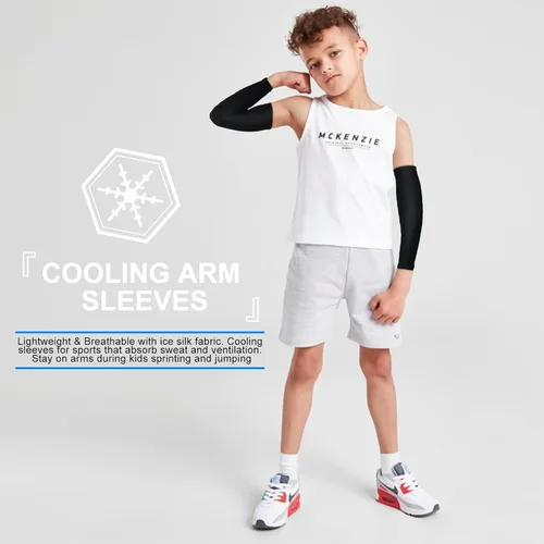 Miniatura 3 de Luwint Mangas para brazos UPF50+ para niños/adultos Protección solar refrescante UV, para deportes y al aire libre (2/4/6 pares) - Ligeras