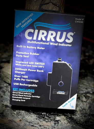 Miniatura 2 de Cirrus Indicador de viento - K9 Indicador de humo de entrenamiento de aroma para perros con linterna LED y banco de energía - Detector recargable