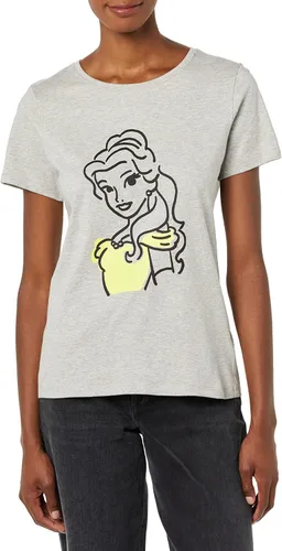 Miniatura 2 de Tienda Essentials Disney Marvel Star Wars Camisetas de manga corta con cuello redondo para mujer, paquete de 2