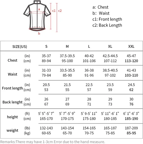 Miniatura 5 de BERGRISAR Maillots de ciclismo de manga corta para hombre