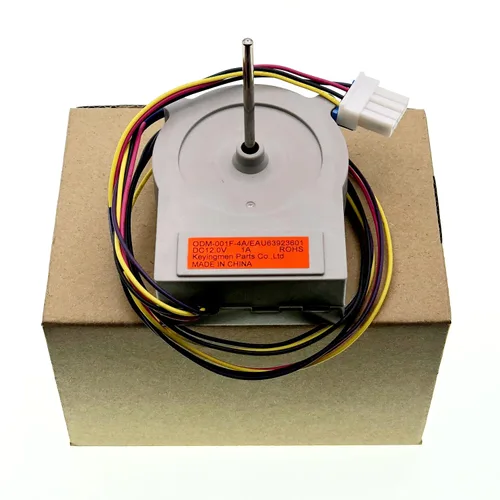 Miniatura 3 de EAU63923601 ODM-001F-4A Motor del ventilador del condensador del refrigerador Motor DC apto para refrigerador LG Haier, reemplaza AP6317195