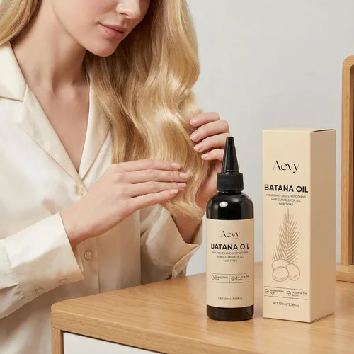 Miniatura 5 de Aceite de batana, apoya el crecimiento del cabello, aceite hidratante para el cuero cabelludo y el cabello, aceite suavizante hidratante profundo
