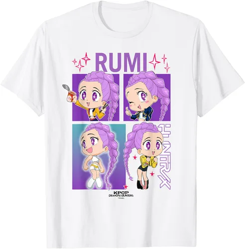 Camiseta con licencia oficial de Kpop Demon Hunters Rumi