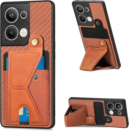 Miniatura 231 de Funda para Xiaomi Poco M5s 4G, Funda para Redmi Note 10 4G / Note 10S 4G / Note 11 SE (India) Funda de cuero PU ranuras para tarjetas Soporte