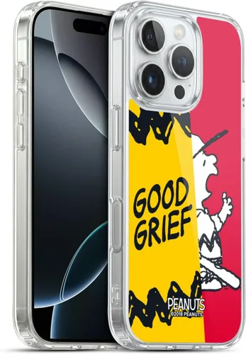 Miniatura 141 de Head Case Designs Funda de gel con licencia oficial de Peanuts Snoopy & Woodstock Halfs and Laughs [protección de grado militar] compatible