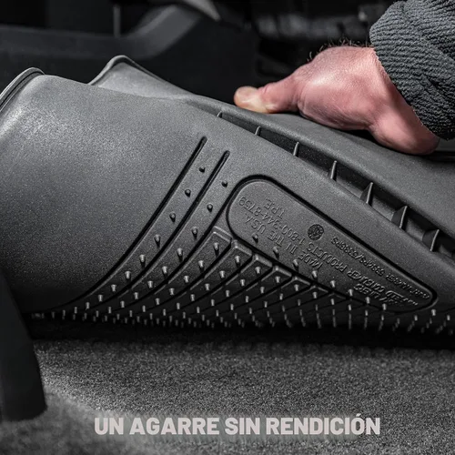 Miniatura 6 de Husky Liners alfombrillas Weatherbeater Compatible con Ford F-150 2015-2025 (incluye 2022-2025 Lightning) SUPERCREW CAB SOLO con alfombra y sin