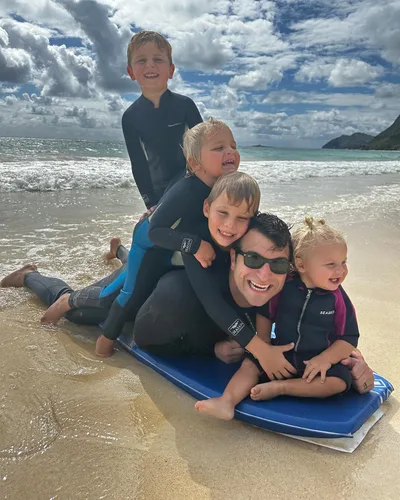Miniatura 2 de Seaskin - Traje de neopreno para niños, 2mm con cremallera frontal, traje de baño completo para buceo, trajes térmicos para niños y niñas