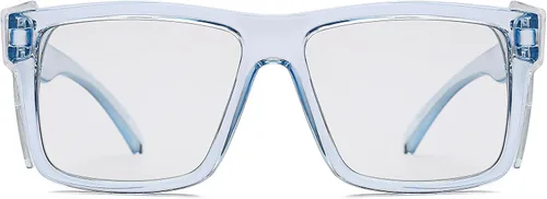 Miniatura 2 de Gafas de seguridad Z87 UV400 protección de luz azul Fotocrómico Durable Trabajo Gafas Construcción Industrial Sitios de trabajo Azul traslúcido