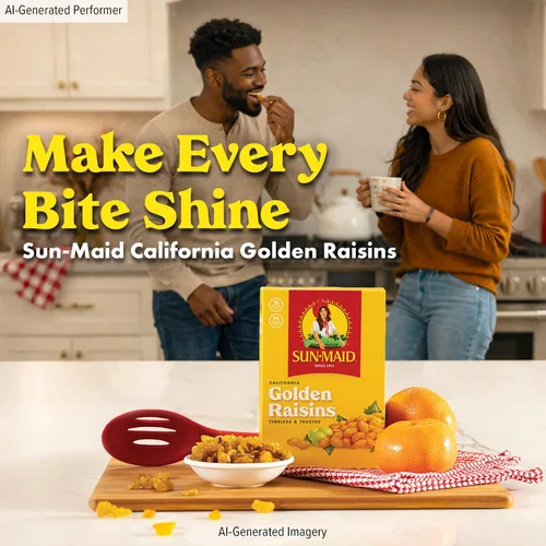 Miniatura 3 de Sun-Maid California Golden Raisins - Caja de tamaño compartido de 12 onzas, aperitivos de frutas secas, almuerzos de regreso a clases y edulcorantes