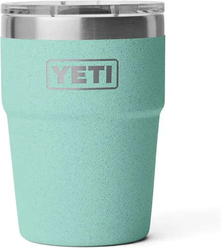 Miniatura 9 de YETI Rambler - Vaso apilable de 16 onzas, aislado al vacío, de acero inoxidable con tapa MagSlider Apilable