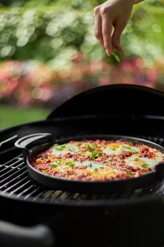 Miniatura 12 de Weber Plancha Parrilla del Sistema Gourmet BBQ, Negro