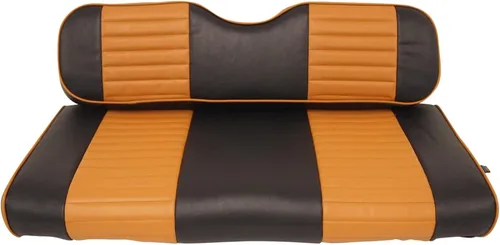 Miniatura 42 de Huskey - 4 fundas de asiento para carrito de golf delanteros y traseros para Club Car Precedent 2004+, modelos Tempo 2017+ G&E, negro de dos tonos