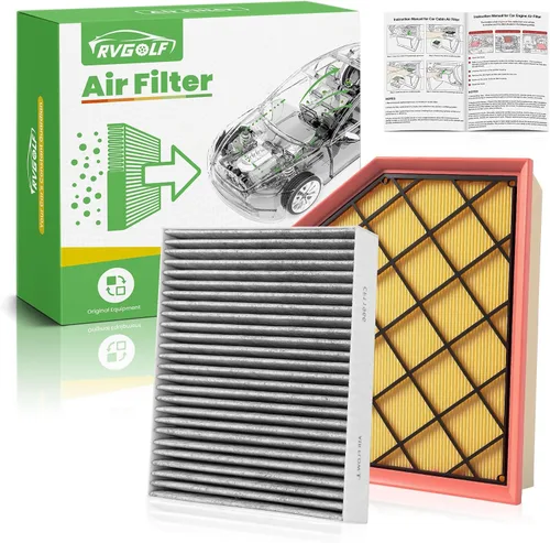 Miniatura 61 de Juego de filtros de aire de motor+cabina para Honda Civic 2016-2026 (2.0L), HR-V HRV 2023-2026 (2.0L) (solo aspirado naturalmente, no para tipo R!)