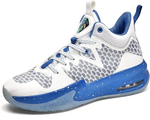 ASHION Zapatos deportivos para niños y niñas, zapatos de correr para niños, zapatos de baloncesto, tenis antideslizantes