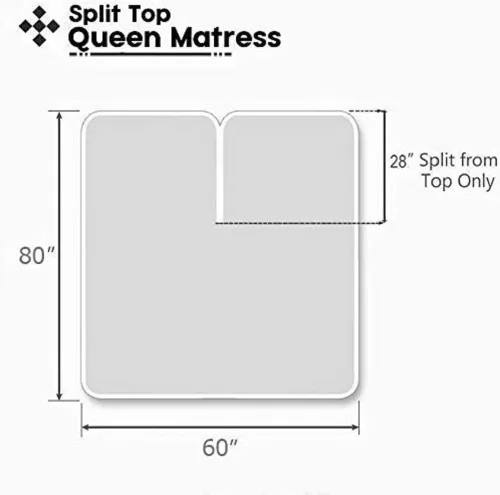 Miniatura 5 de Silentnight Sábanas de 4 piezas de 800 hilos, 100% algodón egipcio, para cama ajustable para cama de número de sueño, 28 pulgadas, sábana superior