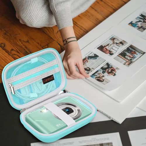 Miniatura 7 de Canboc Funda para cámara digital CAMKORY/Sevenat/Lecran/Besungo/VAHOIALD/BEVLXNIV/IWEUKJLO para niños y otras cámaras compactas portátiles