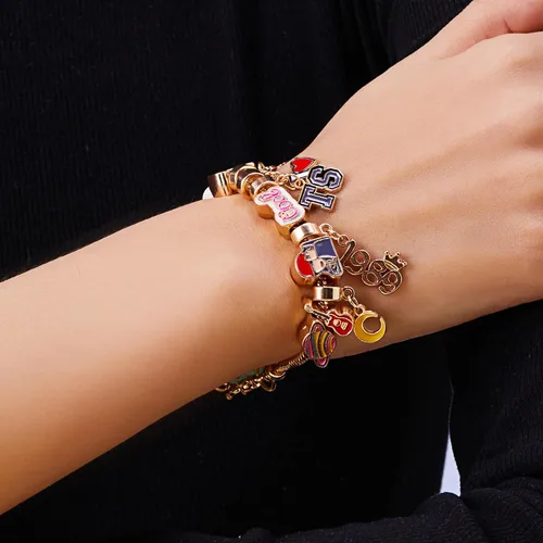 Miniatura 3 de Pulsera de amistad para amantes de la reputación 1989 Speak Now Fearless Album Inspirado Pulsera para regalos de concierto