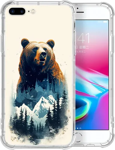 Miniatura 15 de CARLOCA Compatible con funda para iPhone SE 2020, funda para iPhone 8 para niñas, diseño transparente con patrón de lucha de béisbol de niños