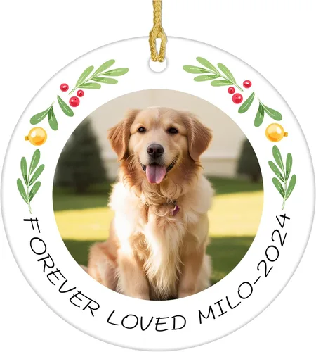 Miniatura 20 de Adornos personalizados para la primera Navidad del bebé 2024 con nombre y texto, adorno de elefante personalizado para bebés recién nacidos