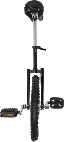 Miniatura 3 de Monociclo de rueda, bicicleta de una rueda con borde y pedales, monociclos de acero modernos para edades unisex de 10 a 60 años, entrenamiento