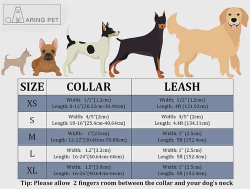 Miniatura 5 de ARING PET Juego de collar y correa de terciopelo para perro, collar y correa suaves para perros, collares ajustables para perros Rojo rosa