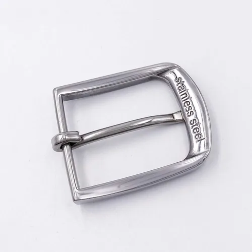 Miniatura 4 de LAXPICOL Hebilla de cinturón cuadrada de una sola punta de acero inoxidable resistente de 1.5 "(40 mm)