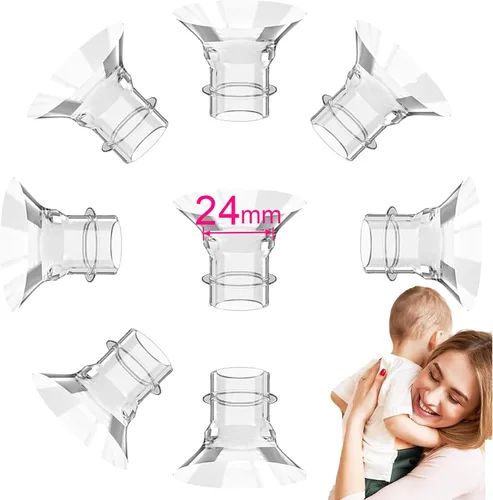 Inserto de brida de 0.945 in compatible con brida de 1.063-1.102 in, para Momcozy S9 Pro S10 S12 Pro Medela Spectra Elvie Stride TSRETE S18 S21 S23