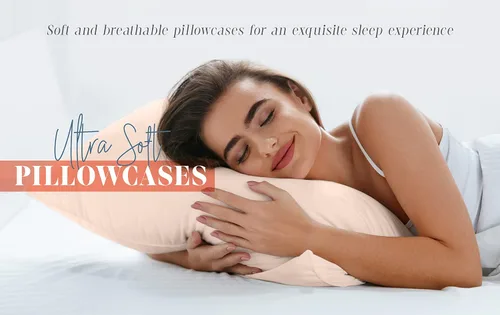 Miniatura 7 de Elegant Comfort ® Diseño de Cadena de 1500 Hilos, Calidad Egipcia de Lujo, Sedoso, Suave, Resistente a Arrugas y Decoloración, 2 Fundas de Almohada