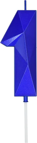 Miniatura 220 de DERVENTA Velas de cumpleaños con números grandes, 3D, color rosa, 3.7 pulgadas, decoración para tartas de fiesta, 1 pieza (número 3 rosa)