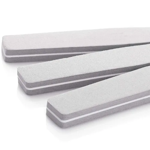 Miniatura 6 de 20 unidades de esponja de bloque de pulido de doble cara lavable de doble cara 100/180 limas de lijado (gris)